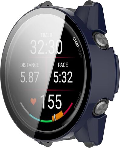 Compatible with Garmin Forerunner 570 42mm/47mm Case, FitTurn Replacement All-Around Color PC Bumper Cover Screen Protector Case Cover for Forerunner 570 Smartwatch Accessories (6pack, 42mm) in Kuwait