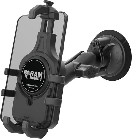 RAM MOUNTS Quick-Grip Pro Phone Mount with Twist-Lock Suction Cup in Kuwait
