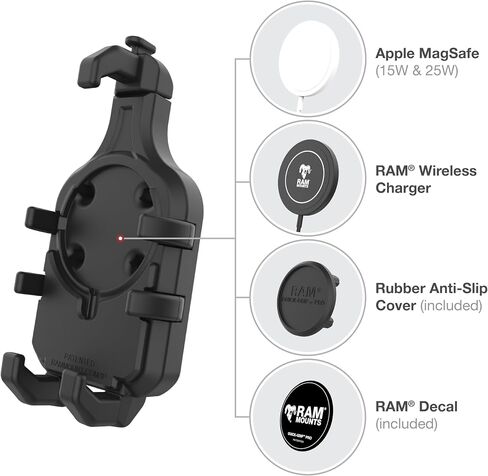 RAM MOUNTS Quick-Grip Pro Phone Mount with Twist-Lock Suction Cup in Kuwait