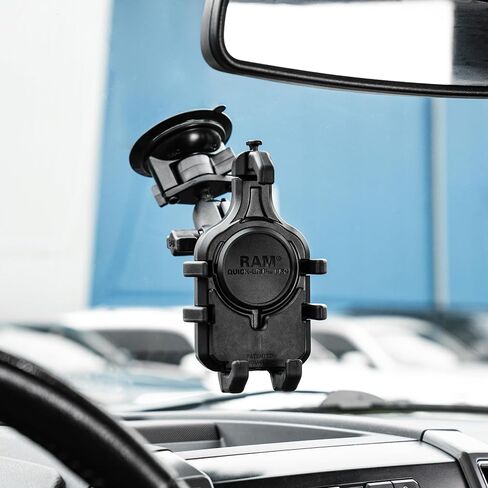 RAM MOUNTS Quick-Grip Pro Phone Mount with Twist-Lock Suction Cup in Kuwait
