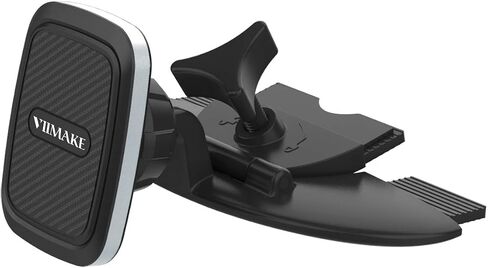 Car Phone Mount,Magnetic Cd Slot Car Mount Phone Holder 6 Magnet for iPhone 11 Pro Xs MAX XR XS X 8 7 Plus, Galaxy S10 S10+ S10e S9 Note 9 (Black) in Kuwait