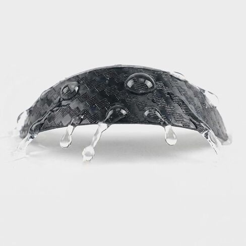 Rear Camera Rain Cover, Curved PVC Lens Hood, 2Pcs in Kuwait