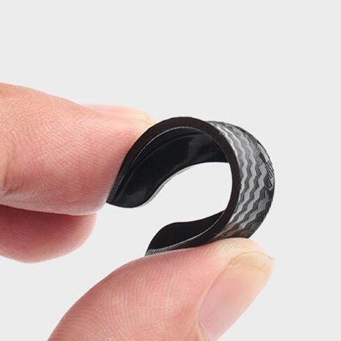 Rear Camera Rain Cover, Curved PVC Lens Hood, 2Pcs in Kuwait