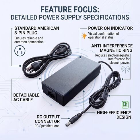 Power Supply for Bambu Lab AMS 2 Pro, 24V 4A Switching Adapter in Kuwait