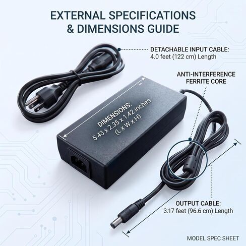 Power Supply for Bambu Lab AMS 2 Pro, 24V 4A Switching Adapter in Kuwait