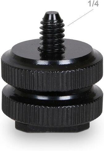 4pcs /4 Inch 20 Camera Hot Shoe Adapter Mount, Aluminum Alloy in Kuwait