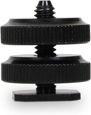 4pcs 4pcs 1/4 Inch-20 Double Screw Hot Shoe Mount Adapter in Kuwait
