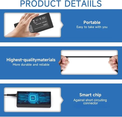 AC Adapter Battery Charger Compatible with NP530U3B-A01US 3.0 * 0.8mm Power Supply PSU in Kuwait