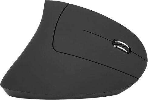 Mouse Vertical, Ergonomic Vertical Mouse Ergonomic Vertical Gaming Mouse Non Delay 2.4GHz Optical 1600DPI for Pc Laptop (Black) in Kuwait