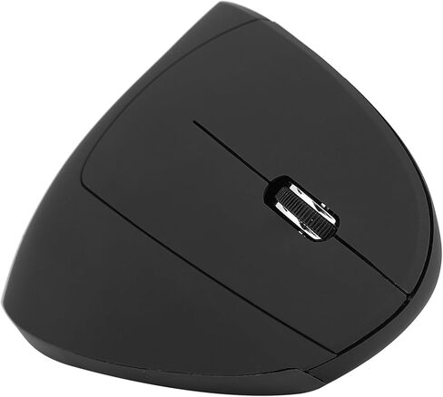 Mouse Vertical, Ergonomic Vertical Mouse Ergonomic Vertical Gaming Mouse Non Delay 2.4GHz Optical 1600DPI for Pc Laptop (Black) in Kuwait