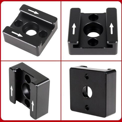 Camera Cage Cold Shoe Mount Adapter, 1/4 Inch Aluminum Alloy Bracket in Kuwait