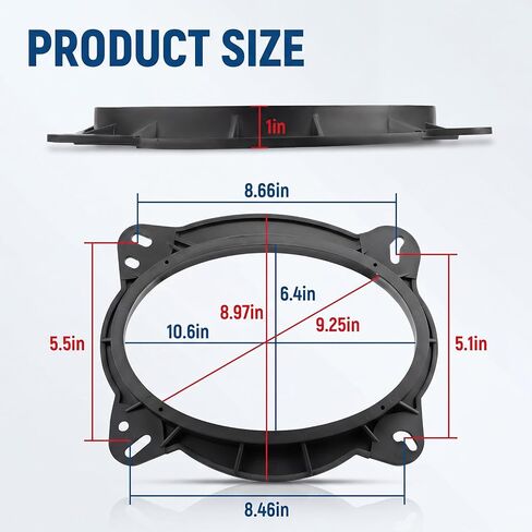 82-8146 6" x 9" Speaker Adapter Pair in Kuwait