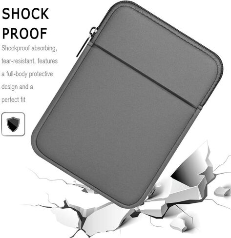 Foam e-Reader Sleeve Carrying Case for 6-6.8 Inch Devices, Slim Protective Pouch, Lightweight Storage Bag(6.8 inch) in Kuwait