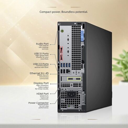 BTO RGB SFF Desktop Computer — Intel Core i5-8500 8th Gen — 16GB DDR4 RAM — 128GB SSD — 500GB HDD — GeForce GT 1030 — RGB Keyboard & Mouse — Wi-Fi — Gaming PC — Windows 11 Pro (Renewed) in Kuwait