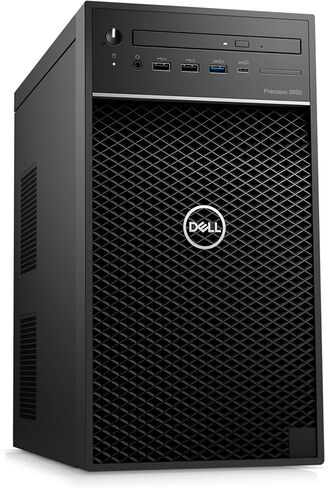 Dell Precision 3650 Workstation Desktop | Core i7-10700 - 512GB SSD Hard Drive - 32GB RAM | 8 cores @ 4.8 GHz Win 11 Pro Black (Renewed) in Kuwait