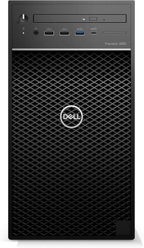 Dell Precision 3650 Workstation Desktop | Core i7-10700 - 512GB SSD Hard Drive - 32GB RAM | 8 cores @ 4.8 GHz Win 11 Pro Black (Renewed) in Kuwait