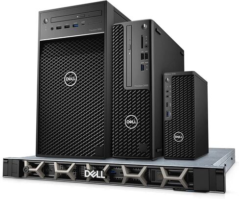 Dell Precision 3650 Workstation Desktop | Core i7-10700 - 512GB SSD Hard Drive - 32GB RAM | 8 cores @ 4.8 GHz Win 11 Pro Black (Renewed) in Kuwait