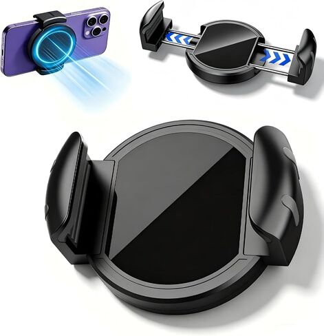 Rookii Magnetic Phone Holder Clip, that Turns Any Phone Into a Mag-Safe-Compatible Device,for Most Magnetic Car Gym Phone Mount in Kuwait