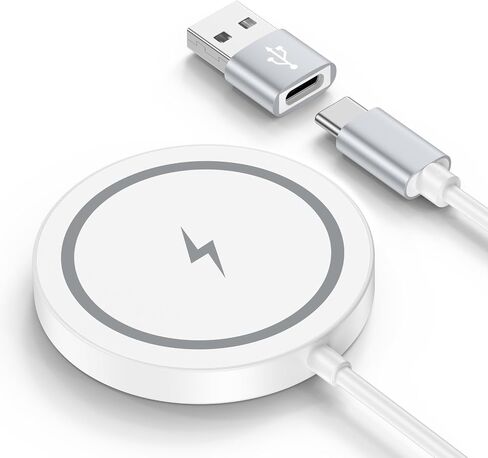 S26 Ultra 15W Magsafe Wireless Charger Pad Fast Charging Station Magnetic in Kuwait