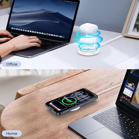 S26 Ultra 15W Magsafe Wireless Charger Pad Fast Charging Station Magnetic in Kuwait