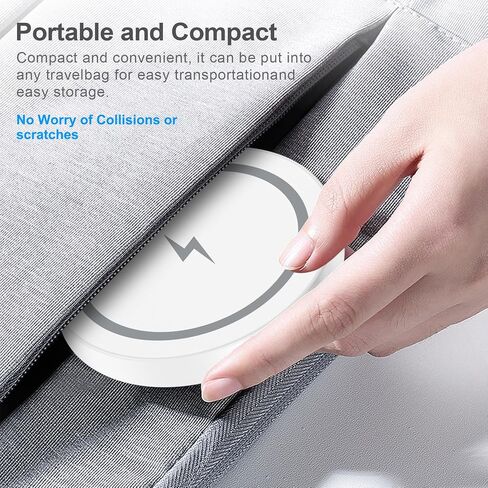 S26 Ultra 15W Magsafe Wireless Charger Pad Fast Charging Station Magnetic in Kuwait