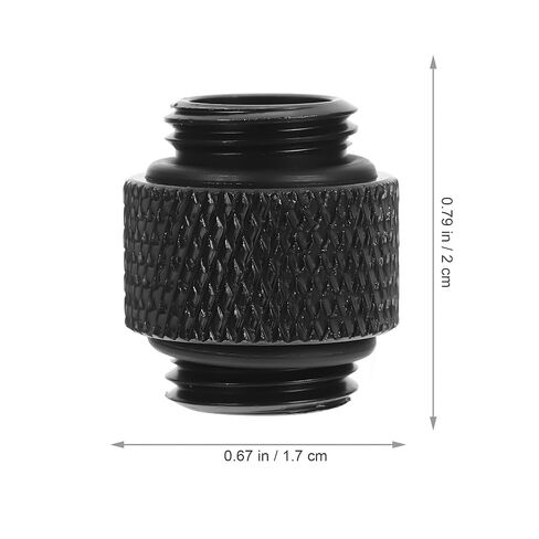 2pcs G1/4 Male to Male Water Cooling Connector with Sealed Ring in Kuwait