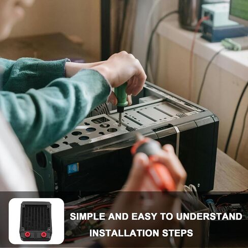 Water Cooled Radiator ∅10mm Aluminium for Computer Setup Stability in Kuwait