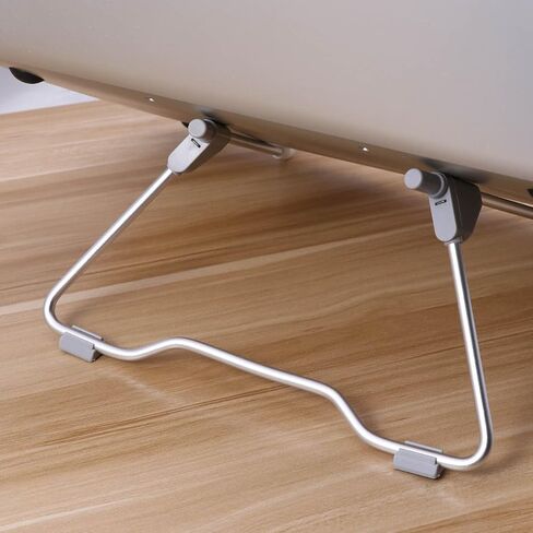 Laptop Stand Folding Adjustable Aluminum Riser for Notebook Tablet in Kuwait