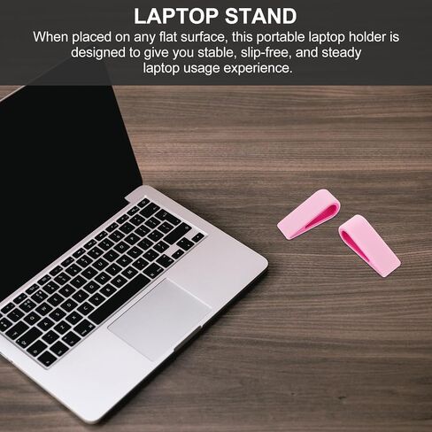 Veemoon 2pcs Adjustable Laptop Stand Heightening Support Holder for Cooling in Kuwait