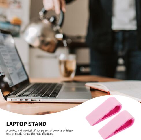 Veemoon 2pcs Adjustable Laptop Stand Heightening Support Holder for Cooling in Kuwait