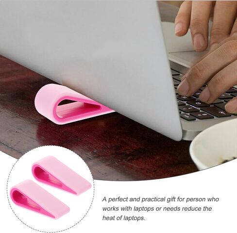 Veemoon 2pcs Adjustable Laptop Stand Heightening Support Holder for Cooling in Kuwait
