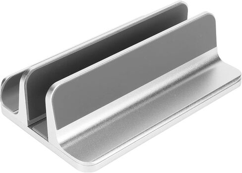 Haofy Vertical Laptop Stand Aluminum Alloy Laptop Holder with Space Saving in Kuwait