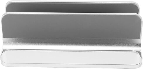 Haofy Vertical Laptop Stand Aluminum Alloy Laptop Holder with Space Saving in Kuwait