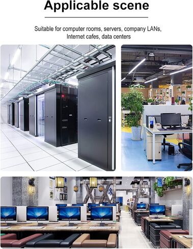 CAT6 8 Port Panel Supports Back CAT6 Unshielded with Coded T568A/B Wiring for Cables Rack/Wall Mount in Kuwait