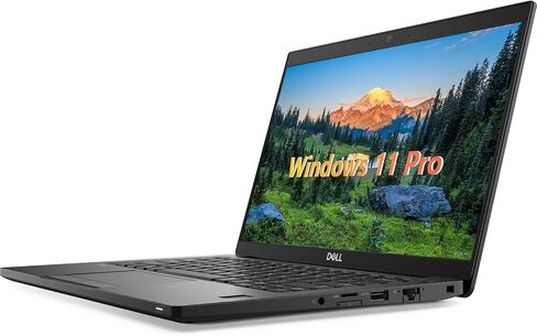 Dell Latitude 7390 13.3" FHD Laptop, Windows 11 Pro, Intel Core i5-7200, 256GB SSD, 8GB RAM, Webcam (Renewed) in Kuwait