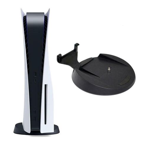 Plastic Vertical Stand for PS5, Vertical Stand Holder Game Console Dock Mount Base Parts in Kuwait