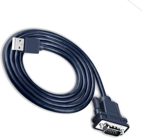 Pissente USB to RS232 Adapter Cable, 6.56ft Tinned Copper in Kuwait