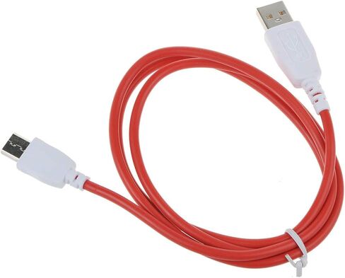Red Color DC Charger Power Cable Cord Compatible with Fuhu Nabi DreamTab DMTab Jr XD Kids Tablet in Kuwait
