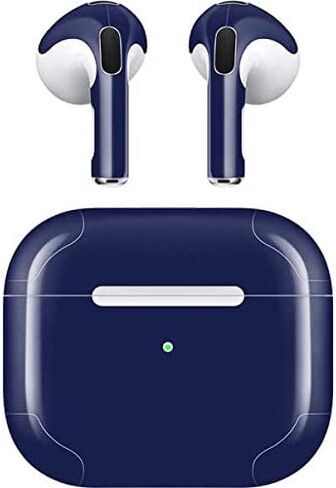 Skinit Decal Audio Skin Compatible with Apple AirPods (3rd Gen, 2021) - Skinit Originally Designed Royal Blue Design in Kuwait