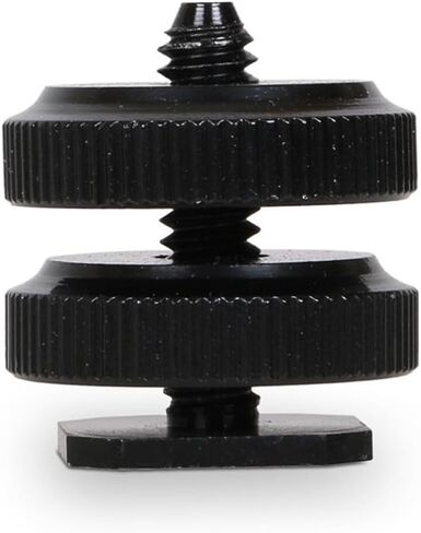 4pcs Hot Shoe Adapter with 2 Nuts 1/4 Inch-20 Aluminum Alloy in Kuwait