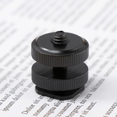 3 Pcs Hot Shoe Adapter Mount with 1/4 Inch Tripod Screw in Kuwait