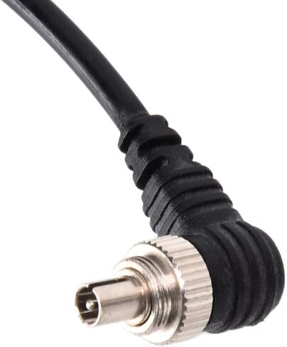 Asixxsix Universal Camera Flash Coiled Cable, 3.5mm to PC Male Sync Cord, in Kuwait