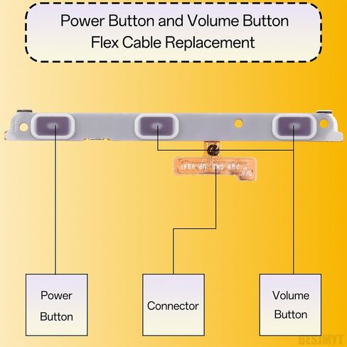Power Volume Button Replacement for Samsung Galaxy Note 20 Ultra 5G in Kuwait