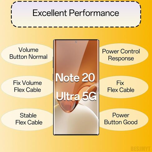 Power Volume Button Replacement for Samsung Galaxy Note 20 Ultra 5G in Kuwait