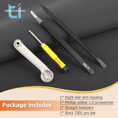 Body Arm Shell for DJI Mini 3 Pro Arms Cover Replacement for DJI Mini 3 Pro Drone Accessories Parts with Repair Tools(Right Rear Arm Cover) in Kuwait