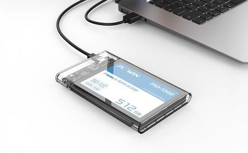Premium SATA III SSD 512GB – 2.5 inch Internal Solid State Drive with 3D NAND Flash for Laptop, PC Desktop and External Box, Up to 490/470 MB/s Read/Write Speed (PSD-13G0) in Kuwait