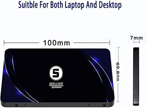 Dogfish Shark SSD 2.5 SATA III 64GB High Performance Internal Solid State Drive for Desktop Laptop 5 Unit Package Pack [64GB(5 Packs),2.5-SATA3] in Kuwait