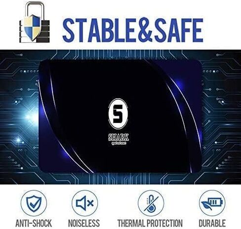 Dogfish Shark SSD 2.5 SATA III 64GB High Performance Internal Solid State Drive for Desktop Laptop 5 Unit Package Pack [64GB(5 Packs),2.5-SATA3] in Kuwait
