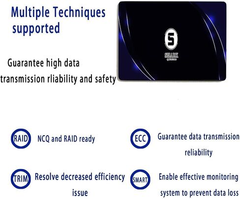 Dogfish Shark SSD 2.5 SATA III 64GB High Performance Internal Solid State Drive for Desktop Laptop 5 Unit Package Pack [64GB(5 Packs),2.5-SATA3] in Kuwait