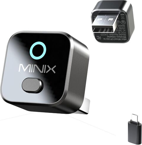 MINIX 2-in1 Wireless CarPlay Adapter for Apple & Android Auto in Kuwait